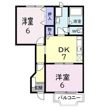 セゾン プレサイトの間取り画像