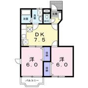 アヴェニールソルティAの間取り画像
