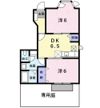 ペリプエストⅠ番館の間取り画像