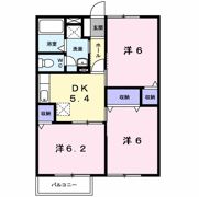サンパティークてらなわてBの間取り画像