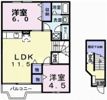 エレガンローズの間取り画像
