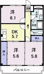 シルベールの間取り画像