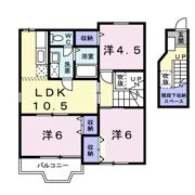 セピア高津 弐番館の間取り画像