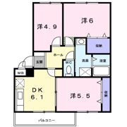 サンライトヒルズの間取り画像
