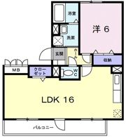 パストラル モリの間取り画像