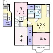 ミラービレⅠの間取り画像