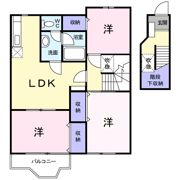 ミラービレⅠの間取り画像