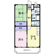 プラテアMの間取り画像