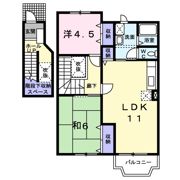サンセール港Aの間取り画像