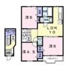 メゾンエスポワールAの間取り画像