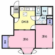 ルーナジェーナの間取り画像