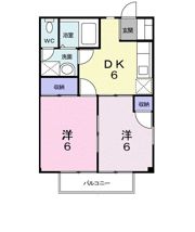 ミキハウスAの間取り画像
