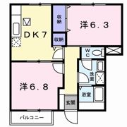 ビレッジあいBの間取り画像