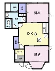サンクレーゼの間取り画像