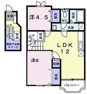 フローラルⅠの間取り画像