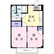 アーバンヒルズU Aの間取り画像