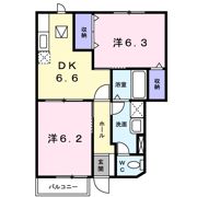 メゾン・グラシューの間取り画像