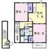 エステートヒルズ Aの間取り画像