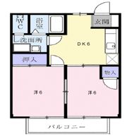 ハピネスの間取り画像