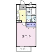 アクシスⅠの間取り画像