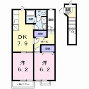 ステディールーツの間取り画像