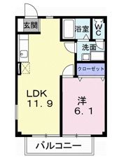 ミユパレスの間取り画像