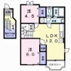 サンライズBの間取り画像