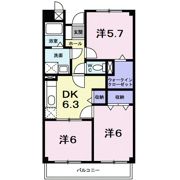 メゾンシャルマンの間取り画像