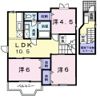 ドミールIの間取り画像