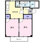 イーグルハイツの間取り画像