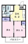 サンシティ臼井Aの間取り画像