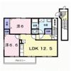 サンパティークAの間取り画像