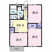 エスポワールハイムAの間取り画像