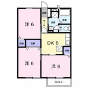 エスポワールハイムAの間取り画像