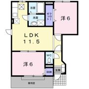 joli cour Bの間取り画像
