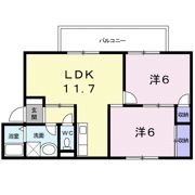 ローレル・コートハギノの間取り画像