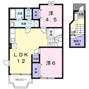 メゾン日進Bの間取り画像