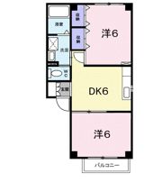 ニューモドム松ケ丘2番館の間取り画像