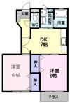 オランダ村Eの間取り画像