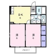悠コーポの間取り画像