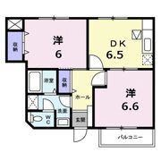 カーサ ベルデⅡの間取り画像