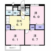 シャンポールの間取り画像