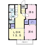セレッソ21 Bの間取り画像