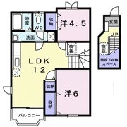 メゾンサンケイの間取り画像