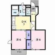 プラッツ手形山の間取り画像