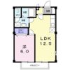 グレープヒル Bの間取り画像