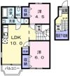グリーンヴァレイBの間取り画像