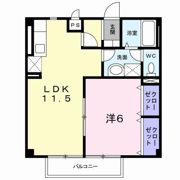 サンライズ豊野の間取り画像