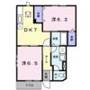 メゾンサンパティーク Aの間取り画像