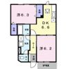 メゾンサンパティーク Aの間取り画像